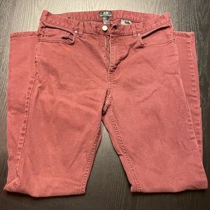 Men’s pants from h&m. Dark red